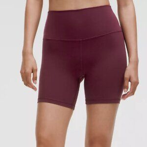 lululemon Align™ High-Rise Short 6" garnet size 4